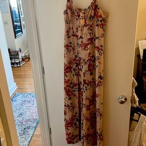 Target Xhilaration Size US Small Floral Jumpsuit
